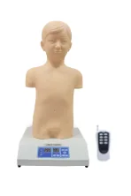 Mô hình người: nhi khoa tim phổi sờ khám nghe vi tính hóa (kỹ thuật số điều khiển từ xa)